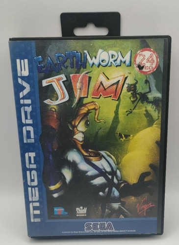 Earthworm jim sega mega - earthworm,
