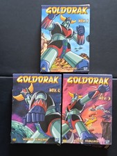 Lot 3 Coffret DVD Intégrale Goldorak dessin anime manga albator gundam mask