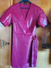 Robe femme simili-cuir