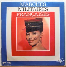 LP 33 T Marches Militaires Françaises Grand Orchestre De Musique Militai