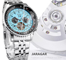 JARAGAR - SILVER BLUE Edition - Montre Homme Automatique - Men's Watch 50mm