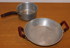 vintage LOT 2 ancien CASSEROLE