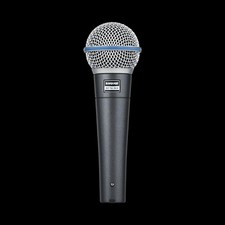 Microphone vocal dynamique Shure Beta 58A avec pare-brise et clip micro d'occ...