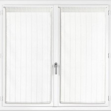 Lot de 2 voilages 70x190 cm