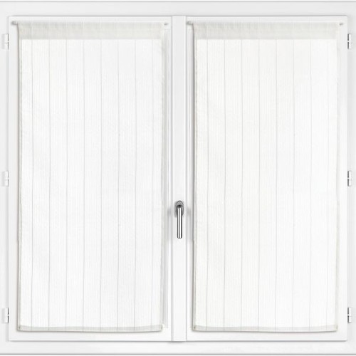 Lot voilages 70x190 cm - de,