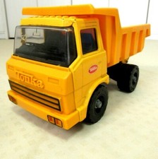 Jouet japonais ancien camion benne japonais jouet jaune Tonka JP voiture occa...