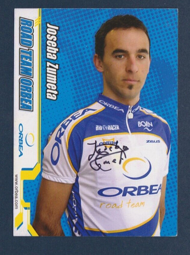 Cyclisme carte cycliste joseba - cyclisme,