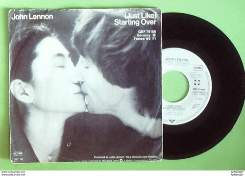 Lennon john 45t starting - lennon,