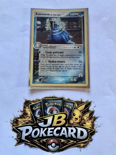 Carte pokemon kaimorse team - pokemon,
