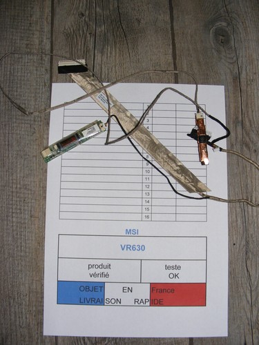 Nappe écran webcam pour - +,
