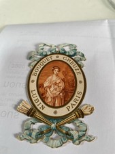 Carte  parfumée ancienne   