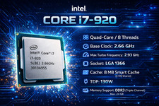 Processeur intel core i7-920