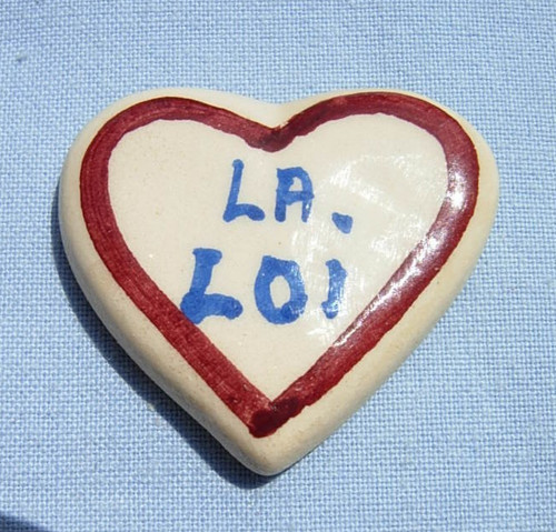 Feve faience porcelaine - ,