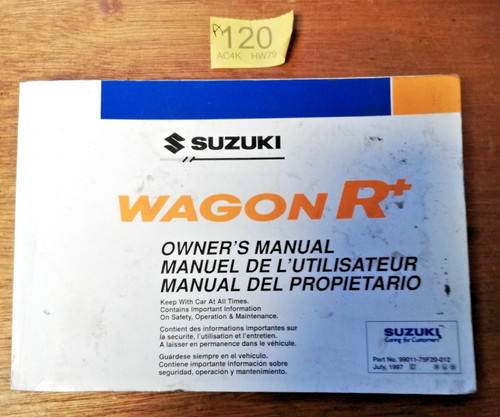 Original suzuki wagon - suzuki,