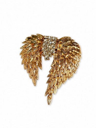 Broche ailes anges dorées - ailes, d’anges