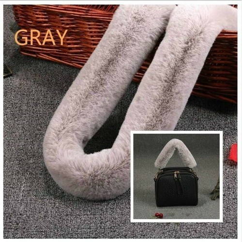 Faux fox fourrure sac à - 1x,