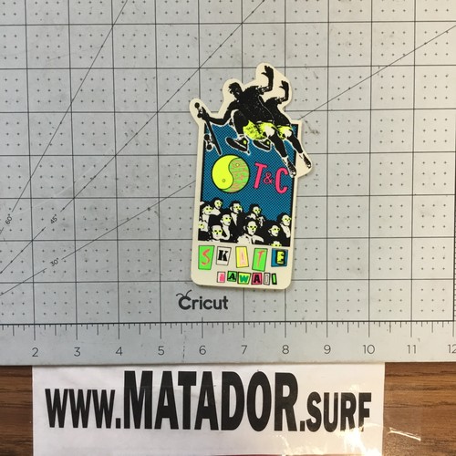 Vintage surf decal - decal, sticker