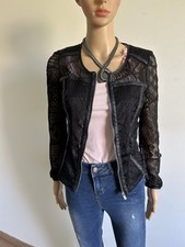 Veste noire en dentelle Primadonna taille S comme neuve 