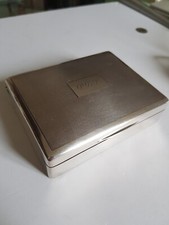 Coffret a cigarettes  en argent GOLDSMITHS AND SILVERSMITHS CO LTD FROM 112 REGE