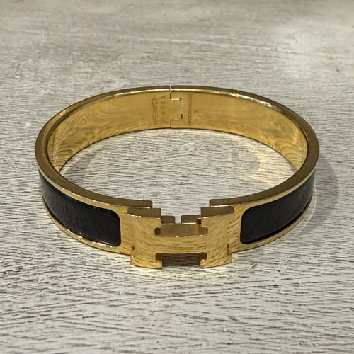 Hermeś clic clasp bracelet - hermeś, h