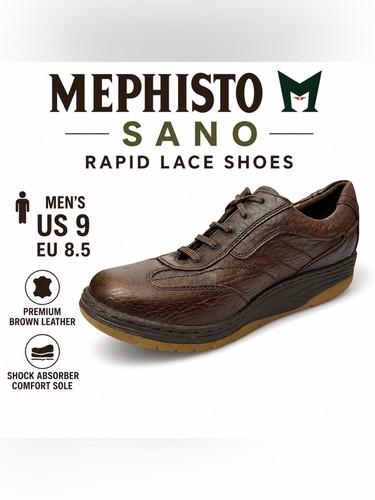 Mephisto sano rapid lace shoes - rapid,