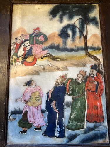 Tableau plaque albâtre - plaque,