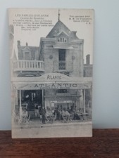 CPA  SABLES D'OLONNE Atlantic Hotel Restaurant Centre du Remblai Bar Grill Room