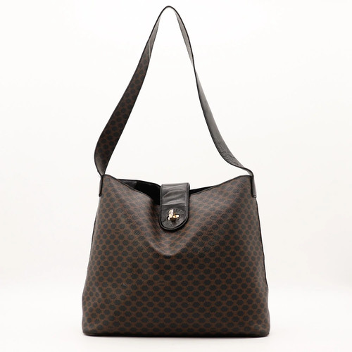 Sac céline hobo macadam - céline, toile