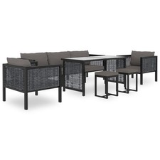 Salon de Jardin 8 pcs avec