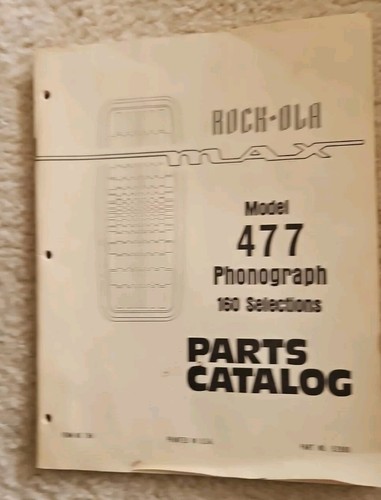 Rock ola model 477 phonogragh - rock-ola,