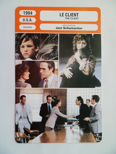 Carte fiche cinema 1994 - fiche,