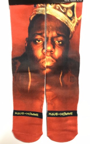 Biggie smalls socks - smalls, 3d