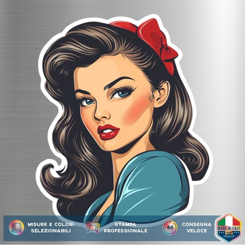 Autocollant pin vintage - pin,
