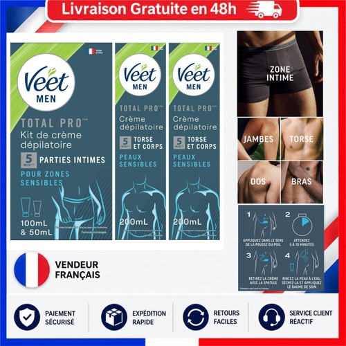 Veet men kit épilation - veet,