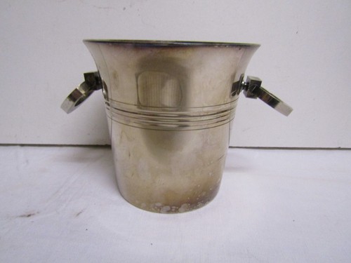 Seau glace metal argente - metal,
