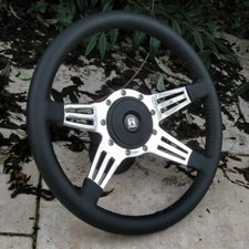 Volant Cuir Moto-Lita Lecarra