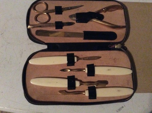 Ancienne trousse manucure - trousse,