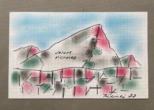 Montagne sainte victoire - montagne,