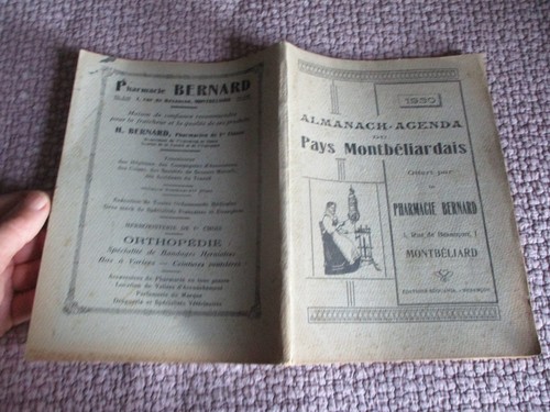 Ancien almanach agenda - almanach,