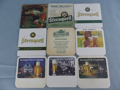Lot sous bock différents - de,