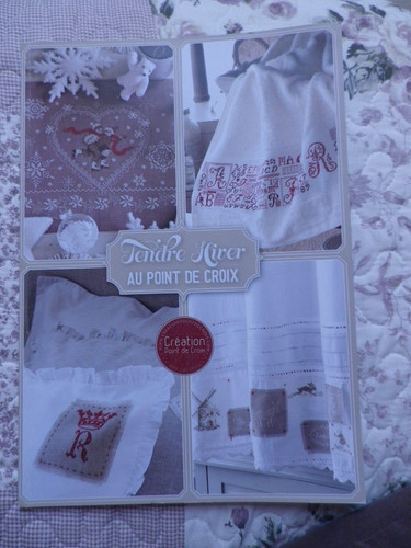 Livre broderie point - de,