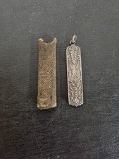 Peigne a moustache argent