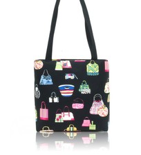 FASHION PURSES  PATTERN HANDMADE SHOULDER BAG HANDBAG PURSE, NEW, COTTON 