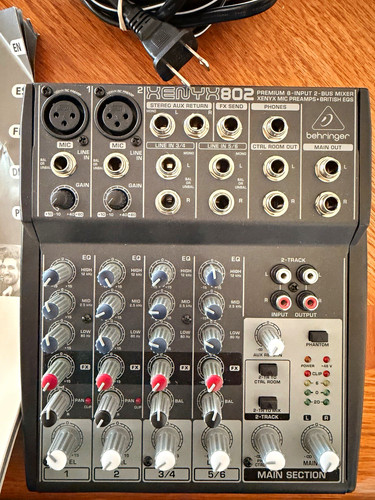 Behringer xenyx 802 channel - xenyx,