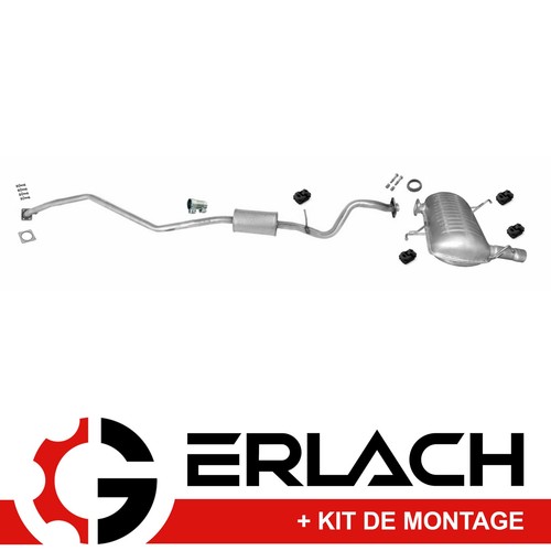 Echappement silencieux pour