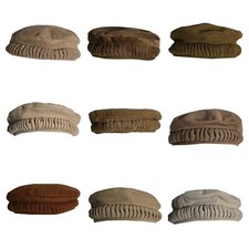 Bonnet Kufi Pakol En Laine Afghane Pour Homme Hiver Plusieurs Couleurs