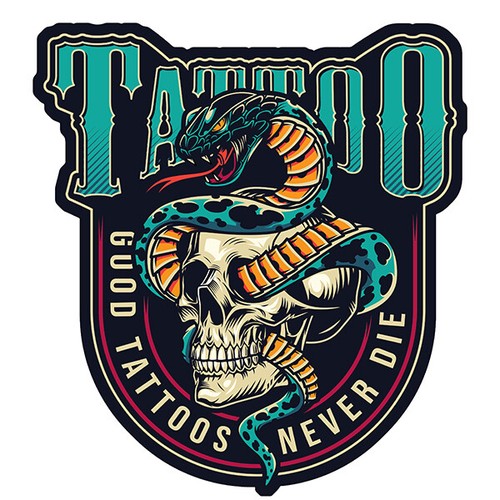 Tete mort tatoo - tete,