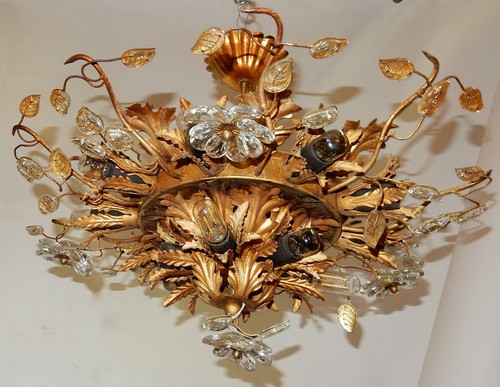 1970 plafonnier décor de - plafonnier,