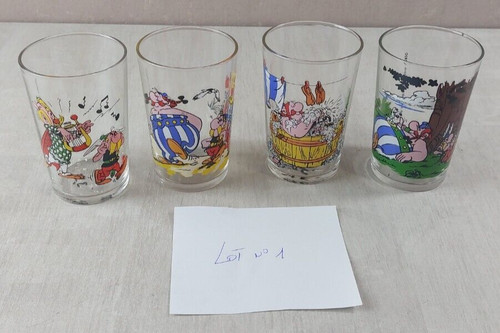 Lot verres à moutarde - 4,