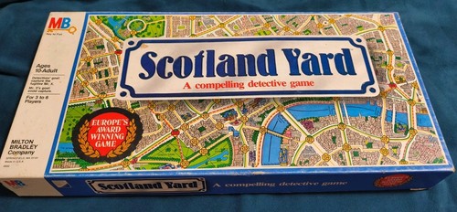1985 scotland yard board - yard, game